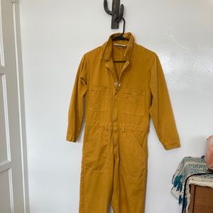 Big Bud Press Mustard Jumpsuit - Small